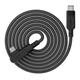 Дата кабель USB-C to USB-C 2.0m 5A 100W nylon C5-03 black Acefast (6974316281016) - изображение 3