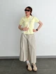 Поло женское Uniqlo 589914415 XS Желтое (1160859231) - изображение 3