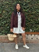 Пиджак женский Uniqlo 177212260 S Коричневый (1160897295) - изображение 9