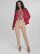 Пиджак классический женский Tommy Hilfiger 422382187 12 Красный (1160901020) - изображение 8