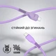 Дата кабель USB-C to USB-C 1.0m AR88 3A purple Armorstandart (ARM65291) - зображення 2