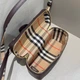 Женская сумка кроcс боди Burberry Bloomsbury Vanity коричневого цвета артикул 87601 - изображение 6