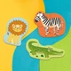 Дитячий пазл Дикі тварини DoDo 300153, 2-3-4 елемента - зображення 5