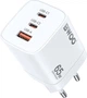 Ładowarka sieciowa Bwoo CDA147 PD Wall Charger 65W 2x USB-C port + USB-A White (6933654811088) - obraz 1