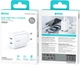 Мережевий зарядний пристрій Bwoo CDA206 PD 35W Wall Charger 2x USB-C Port White (6933654814782) - зображення 4