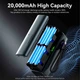 Powerbank Vention 20000 mAh 165W TFT Display Type Gray (V_FKFH0) - obraz 11