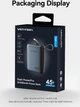 УМБ Vention 20000 mAh 45W Mini with Built-in USB-C Cable Gray (V_FHGH0) - зображення 10