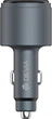 Автомобільний зарядний пристрій Devia EA508 Сar Сharger Extreme Metal PD QC 116W 1x USB 2x USB-C Black (6942297112780) - зображення 2