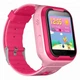 Дитячі водонепроникні телефон-годинник з GPS трекером UWatch Q403 Android рожеві - зображення 1