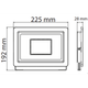 Прожектор светлодиодный HOROZ ELECTRIC 068-010-0100-010 ASLAN-100 - изображение 2