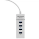 Концентратор USB HUB хаб 3.0 Dellta 303 на 4 порта White - изображение 4
