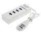 Концентратор USB HUB хаб 3.0 Dellta 303 на 4 порта White - изображение 7