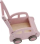 Дерев’яний візочок для іграшок Little Dutch Pink FSC (LD7128) (8713291771284) - зображення 4