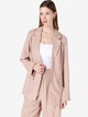 Піджак класичний подовжений жіночий Colin's CL1067679PPO L Powder Pink (8684112058825) - зображення 1
