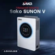 Гибридный инвертор 6.5kVA/6.2kW Sako SUNON V 6.5KVA/6200W/48V+120A MPPT (42-00165) - изображение 7