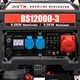 Генератор бензиновий трифазний 9 кВт Bison BS12000-3 (41-00409) - зображення 8