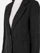 Пиджак шерстяной удлиненный женский Colin's CL1071188DGR 40 Dark Gray (8684112401102) - изображение 4