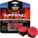 Накладки на стики KontrolFreek FPS Freek Inferno для PS5 DualSense и PS4 DualShock 4, High-Rise + Mid-Rise - изображение 1