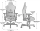 Кресло для геймеров Anda Seat T-Pro 2 Size XL Linen Grey/Black (AD12XLLA-01-GB-F) - изображение 3
