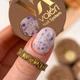 Гель с сухоцветами VALERI Builder Gel Flower 02, светло-фиолетовый, 15 мл - изображение 3