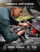 Пусковое устройство — бустер для авто 12В, до 7.0L бензин / 5.5L дизель, PowerBank, LED - изображение 4