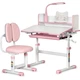Комплект меблів Evo-Kids (стіл+стілець+полиця+лампа) BD-24 Pink (арт. BD-24 PN) - изображение 1