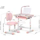 Комплект меблів Evo-Kids (стіл+стілець+полиця+лампа) BD-20 PN - изображение 4