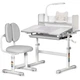 Комплект меблів Evo-Kids (стіл+стілець+полиця+лампа) BD-24 Grey (арт. BD-24 G) - изображение 5