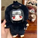 Мягкая игрушка Итачи Учиха в костюме Лабубу Naruto Labubu коллекционная плюшевая фигурка 17 см аниме мерч для фанатов японской культуры оригинальный подарочный сувенир для декорирования рабочего стола полки - изображение 2