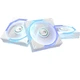 Кулер до корпусу ASUS ROG Eurux GR120 FAN ARGB White 3in1 (90DA00J3-B09020) - зображення 5