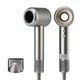 Професійний фен LaKuun LK09 Hair Dryer 1900 Вт, Сертифікація CE, Очищення зворотним потоком повітря, 3 рівні швидкості, 4 температурні, 24-місячна гарантія, Сірий - зображення 1