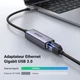 USB 3.0 Ethernet адаптер UGREEN RJ45 (1000 Mbps) | Гигабитная сетевая карта LAN для ПК, ноутбука, MacBook - изображение 2