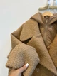 Жіноче демісезонне півпальто oversize зі знімним жилетом ALBERTO BINI MKALB201-90/3-4-10 - 40/42, Карамельний - зображення 6