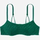 Бюстгальтер з кісточками Victoria's Secret Mesh Push-Up Bralette S Зелений - зображення 3