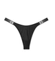 Трусы Со Стразами Victoria’s Secret Scattered Shine Strap Smooth Thong Panty S Черные - изображение 3
