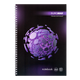 Книга канц. на спіралі А4 80арк # офс. BUROMAX 24452101-07 Sphere, фіолетова /BM.24452101-07/ - изображение 1