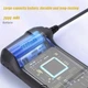 Промышленный эндоскоп P410 1080P HD 2 м с LCD-дисплеем, LED-подсветкой и защитой IP67 – инспекционная камера для авто, труб и труднодоступных мест. - изображение 7