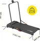 Беговая дорожка Cornix Freya Walking Pad Black (TM-FREYA) - изображение 3