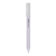 Ручка гелева авт. BUROMAX 83102-43 PRESTIGE SILVER 0,5мм синя, корпус зефірний (12) /BM.83102-43/ - изображение 1