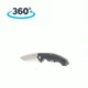 Ніж складаний туристичний Ruike Fang P852-B, (8.9 см) 14C28N / G10 чорний - зображення 8