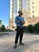 Мужская демисезонная куртка бомбер Challenge Intruder без капюшона 2XL Голубая - изображение 2
