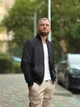 Чоловіча демісезонна куртка бомбер Challenge без капюшона 3XL Чорна - зображення 2