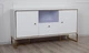 Буфет Невада МДФ 158x46x84 см Білий - зображення 4