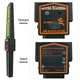 Ручний металодетектор Super Scanner MD3003B1 22 кГц пластик 41х8,5х4,5 см - зображення 4
