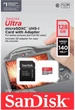 MicroSDXC SanDisk 128 GB microSDXC UHS-I U1 A1 Class 10 Ultra (SDSQUAB-128G-GN6IA) - изображение 2