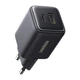 Мережевий зарядний пристрій UGREEN X514 20W 2-Port GaN Fast Charger EU black - зображення 1