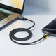 Кабель ACEFAST C21-03, Type-C to Type-C, 60W, 1.2m, Nylon, Aluminum Alloy connectors, Black - изображение 8