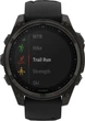 Смарт-годинник Garmin Fenix 8 51mm Solar Sapphire Carbon Gray DLC Titanium w. Black/Pebble Gray S. Band (010-02907-10/11/7 - изображение 4