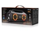Колонка портативна 2.0 REAL-EL X-747 Black, 2 x 25 Вт, пластиковий корпус, Bluetooth, MicroSD / USB, IPX5, живлення від акумулятора, 2x3600мА * год, керування зверху - изображение 5
