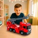 Автомодель серии Super Big Truck – Пожарная машина Scania (свет, звук, функ. воды) - изображение 7